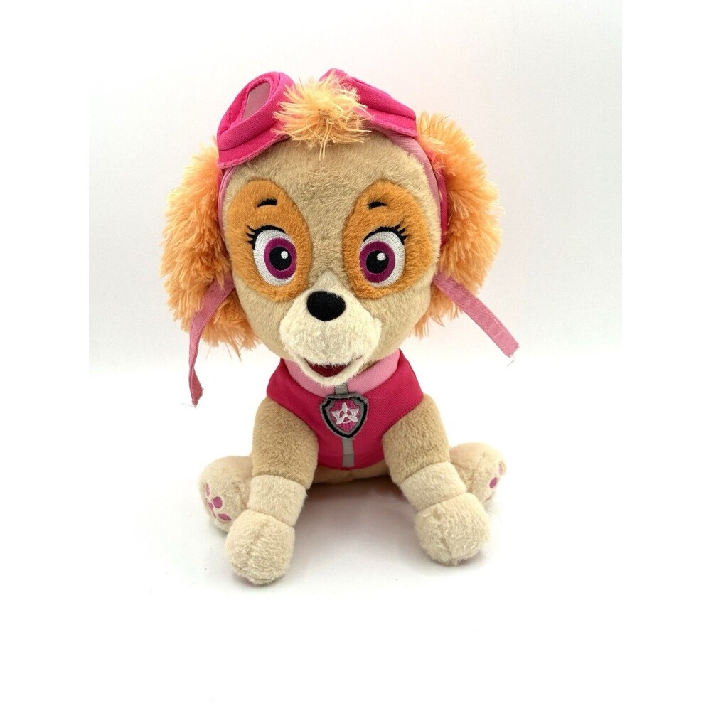 Gund Paw Patrol Skye Plush In Aviator Uniform‎ 9” Stuffed Plush Toy